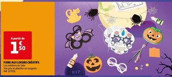 Auchan FOIRE AUX LOISIRS CRÉATIFS offre