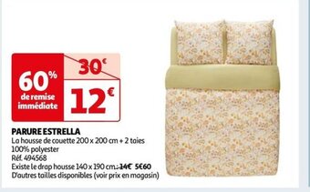 Auchan PARURE ESTRELLA offre