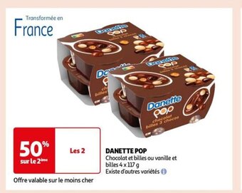Auchan DANETTE POP offre