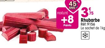 Croque Gel +8 Rhubarbe offre