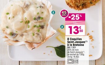 Croque Gel 8 Coquilles Saint-Jacques offre