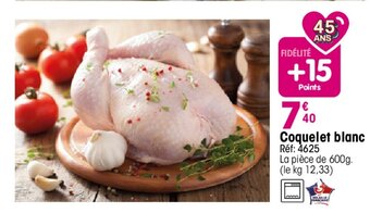 Croque Gel Coquelet blanc offre