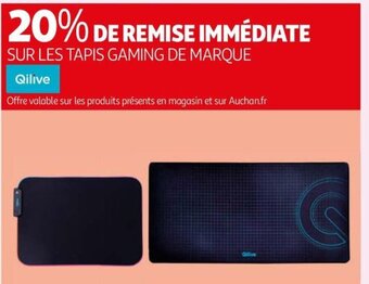 Auchan SUR LES TAPIS GAMING DE MARQUE offre
