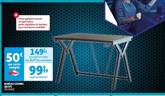 Auchan BUREAU GAMING QILIVE offre