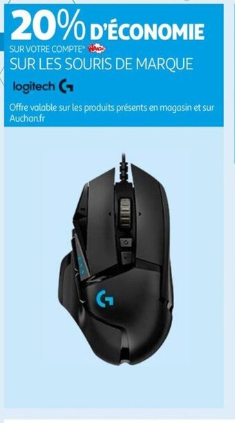 Auchan SUR LES SOURIS DE MARQUE offre