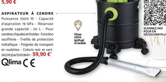 Bricomarché ASPIRATEUR À CENDRE offre