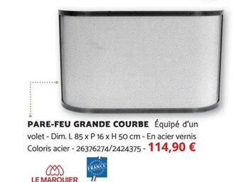 PARE-FEU GRANDE COURBE