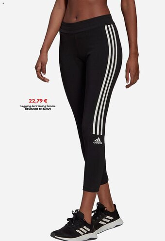 Intersport Legging de training femme DESIGNED TO MOVE offre