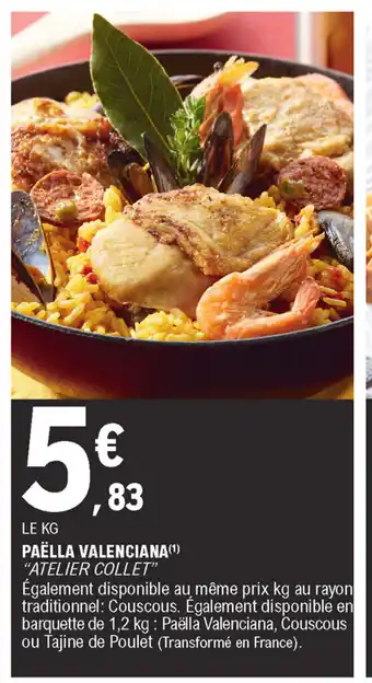 E.Leclerc Paëlla valenciana offre