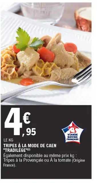 E.Leclerc Tripes à la mode de caen offre