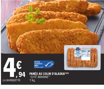E.Leclerc Panés au colin d'alaska offre