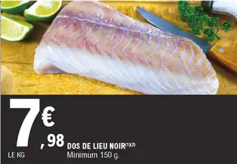 E.Leclerc Dos De Lieu Noir offre