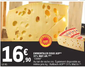 E.Leclerc Emmentaler Doux AOP offre