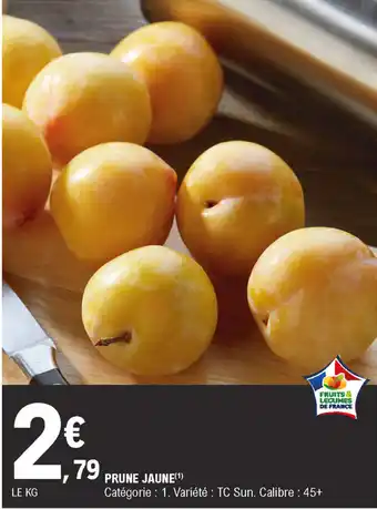 E.Leclerc Prune Jaune offre