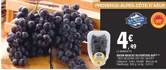 E.Leclerc Raisin Muscat Du Ventoux AOP offre