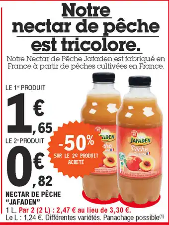 E.Leclerc Nectar De Pêche Jafaden offre