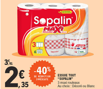 E.Leclerc Essuie Tout Sopalin offre