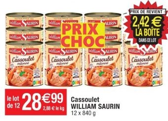 Cassoulet WilliamWilliam SAURIN Cassoulet AURIN