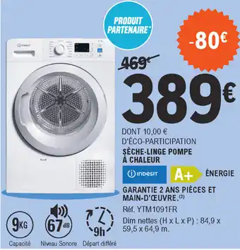 E.Leclerc Sèche-Linge Pompe À Chaleur offre