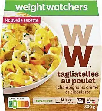Bon Plan sur lâensemble des produits de la marque Weight Watchers