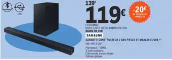 E.Leclerc Barre De Son Samsung offre