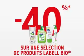Bon Plan sur une sélection de produits de la marque Labell Bio
