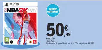 E.Leclerc NBA 2K22 offre