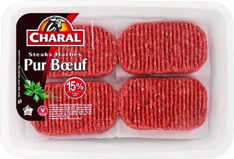 Match Charal steak haché offre