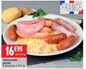 Cora x Carrefour Choucroute garnie offre