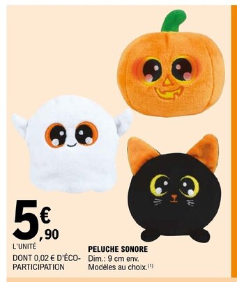E.Leclerc PELUCHE SONORE offre