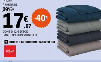 COUETTE MICROFIBRE 140X200 CM