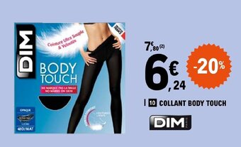 E.Leclerc COLLANT BODY TOUCH offre