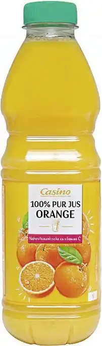 Petit Casino PUR JUS ORANGE offre