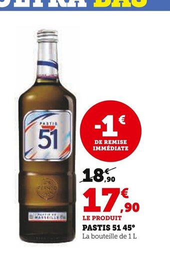 LE PRODUIT PASTIS 51 45