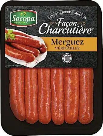 Spar MERGUEZ VÉRITABLES FAÇON CHARCUTIÈRE offre