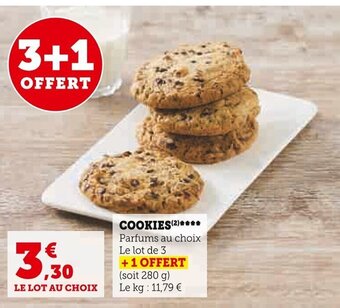 Super U COOKIES offre