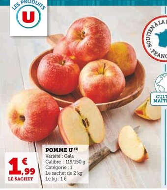 Super U POMME U offre