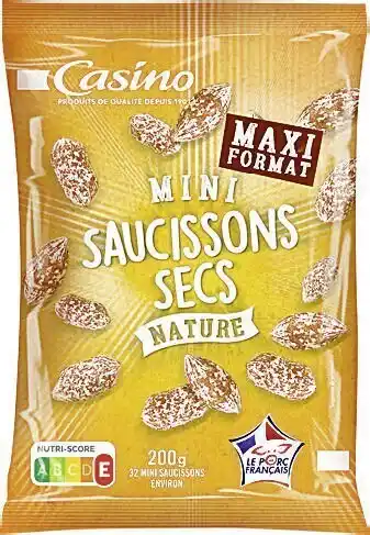 Spar MINI SAUCISSONS SECS NATURE offre