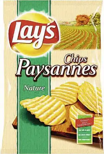 Spar CHIPS PAYSANNES NATURE offre