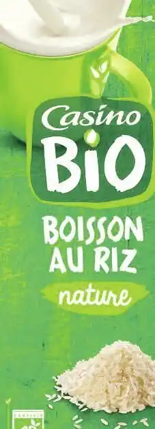 Géant Casino Boisson au riz nature offre