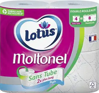 Spar PAPIER TOILETTE MOLTONEL SANS TUBE STYLE offre