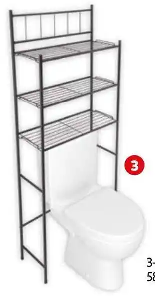 Meuble WC métal