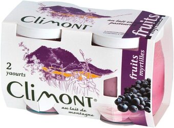 Match Climont yaourt aux fruits offre