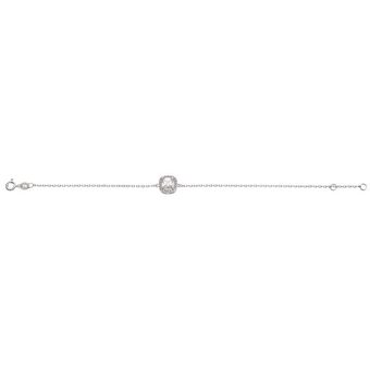 Auchan Bracelet argent et oxydes de zirconium offre