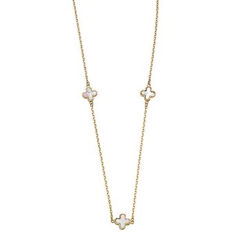 Auchan Collier or 375 millièmes et nacre offre