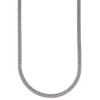 Auchan Collier argent et oxydes de zirconium offre