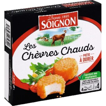 Auchan Chèvre chaud soignon offre