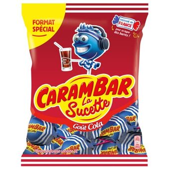 Auchan Sucettes cola carambar offre