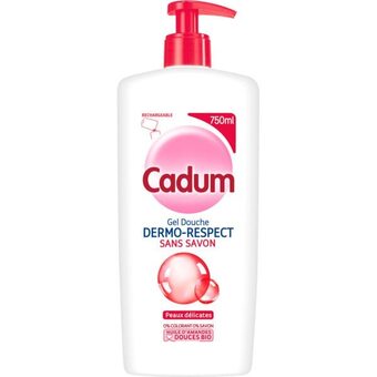 Auchan Gel douche dermo-respect cadum offre