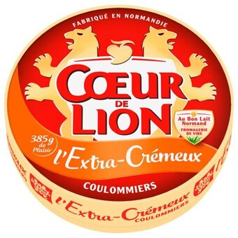 Auchan Coulommiers l'extra crémeux coeur de lion offre